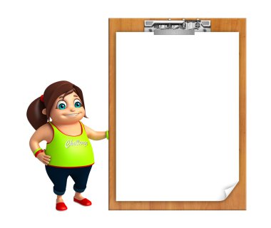 çocuk kız ile sınav yastık