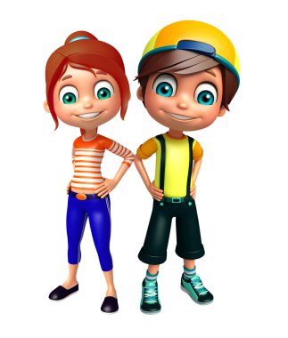 çocuk kız ve erkek çocuk