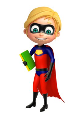 Süper çocuk kitapla