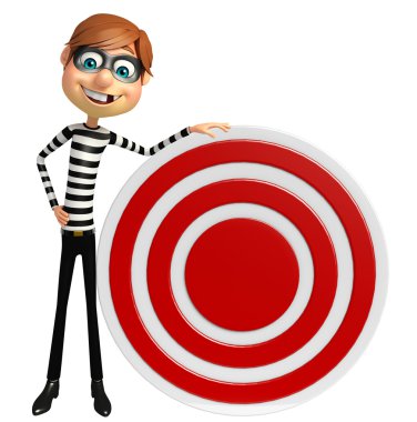 Hırsız hedef işareti ile