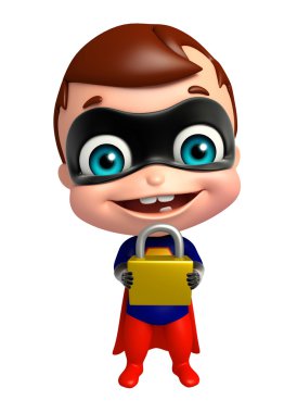 Kilit ile şirin superbaby