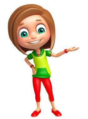 çocuk kızla tutun poz