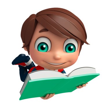 Çocuk çocuk kitapla