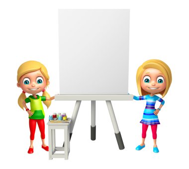 çocuk kız withwhite kurulu