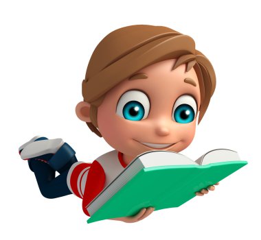 Çocuk çocuk kitapla