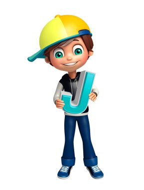 J alphabate çocukla çocuk