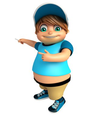 Chalkstick çocukla çocuk