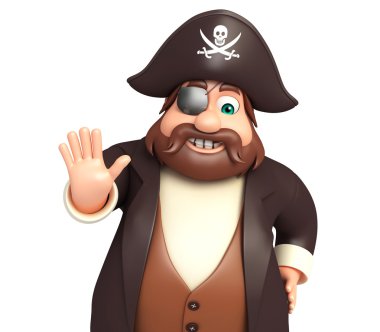 Dur işareti ile korsan