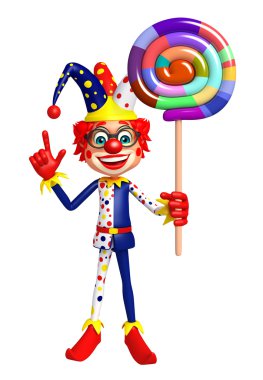 lolipop ile palyaço