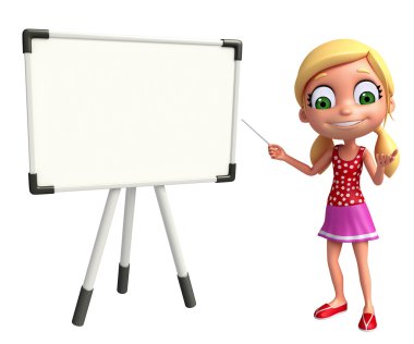 Ekran kartı ile çocuk kız