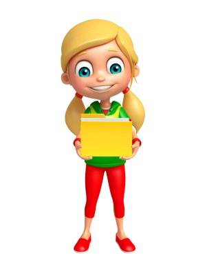 çocuk kızla klasör