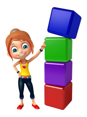 çocuk kız düzeyine sahip