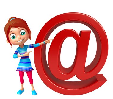 çocuk kızla oranı işareti