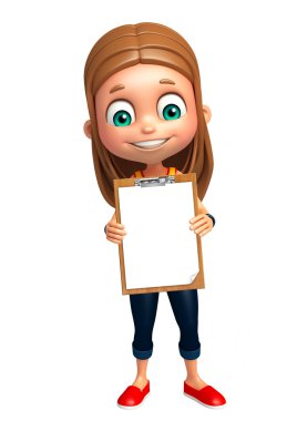 çocuk kız ile sınav yastık