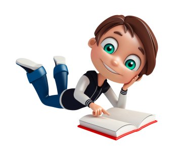 Çocuk çocuk kitapla