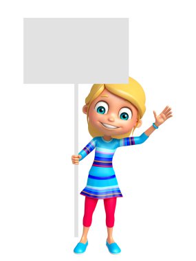 Beyaz tahta çocuk kızla