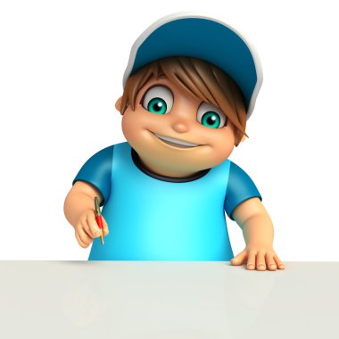 Kalem çocukla çocuk