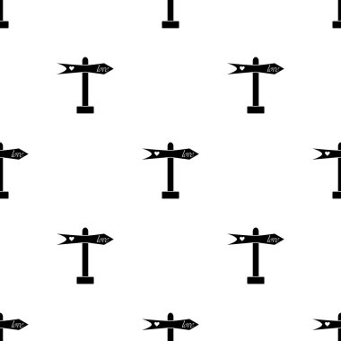 Dizin aşk - Sevgililer günü vektör simgesi