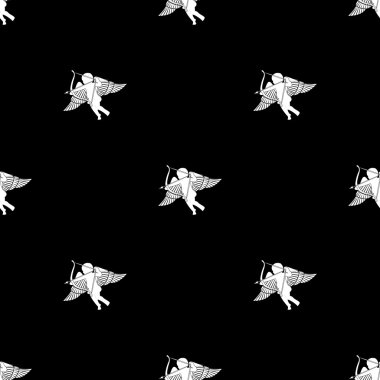 Aşk tanrısı - Sevgililer günü vektör simgesi