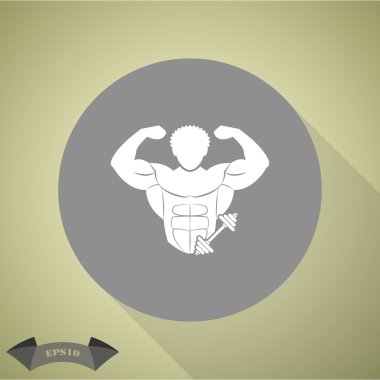 Vücut geliştirmeci ve halter spor idolü