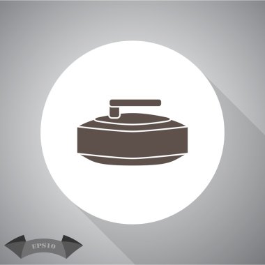 Spor İdolü curling için taş