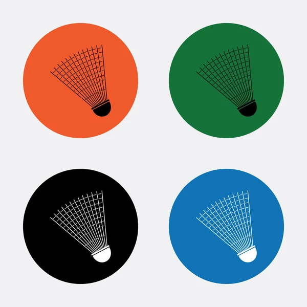 badminton servis horozu spor simgesi