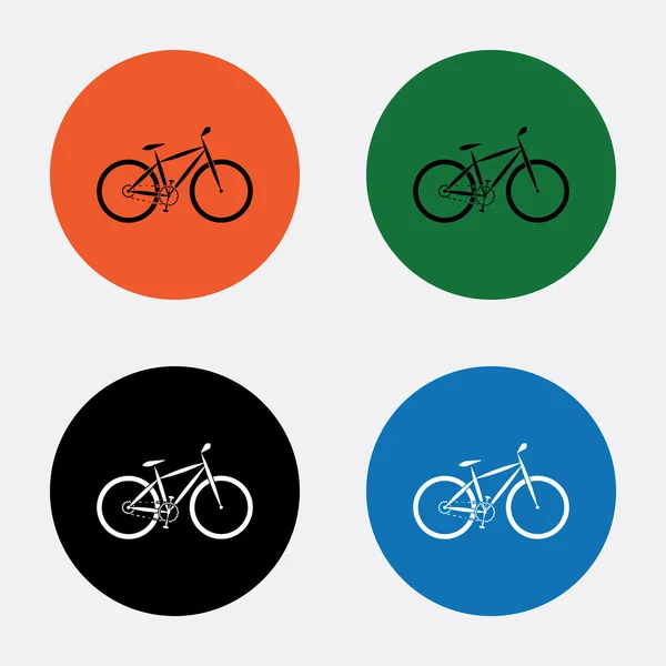 Bicicleta deporte icono — Vector de stock