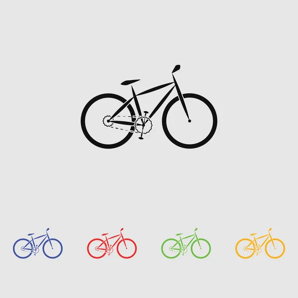 Bicyclette icône du sport — Image vectorielle