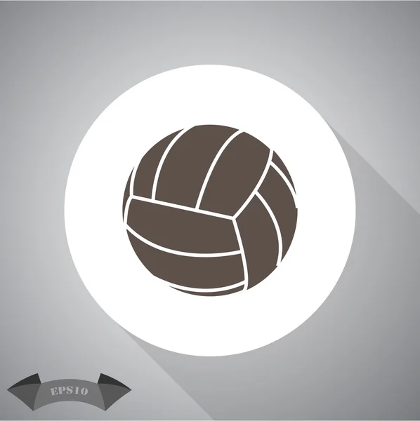 Icono deportivo de voleibol — Archivo Imágenes Vectoriales