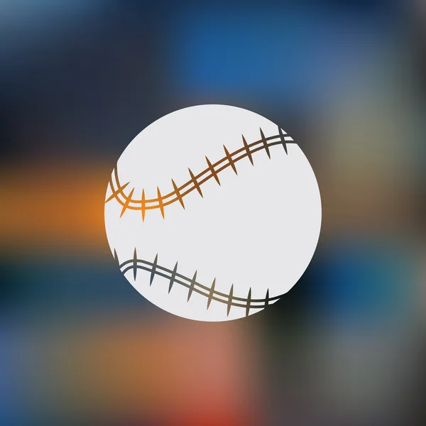 Ikona sportowa baseball — Wektor stockowy