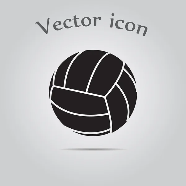 Icono deportivo de voleibol — Vector de stock