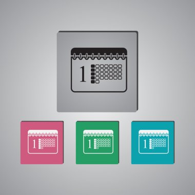 Takvim simgesini / takvim simge vektör / takvim simgesini resim / takvim simgesini grafik 