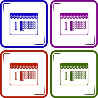 Takvim simgesini / takvim simge vektör / takvim simgesini resim / takvim simgesini grafik 