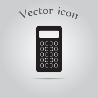 vektör hesap makinesi simge