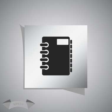 Defter kağıt simgesi