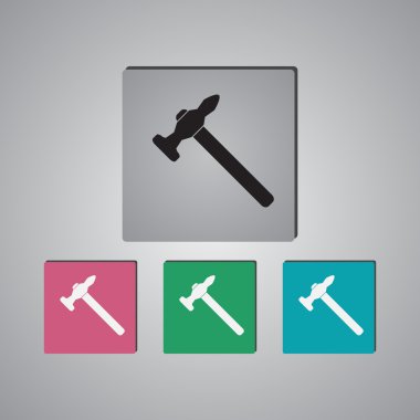 Simge çekiç / çekiç simge vektör / çekiç simge resim / çekiç simge görüntüsünü / çekiç simgesini grafik / çekiç simgesi sanat 