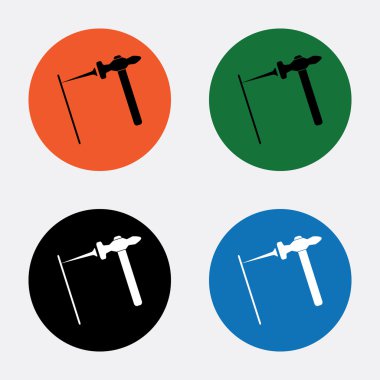 Sürücü için çekiç çivi