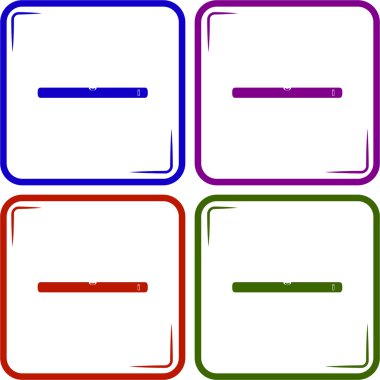 Bina düzey simgesi. Kabarcık düzey simgesi