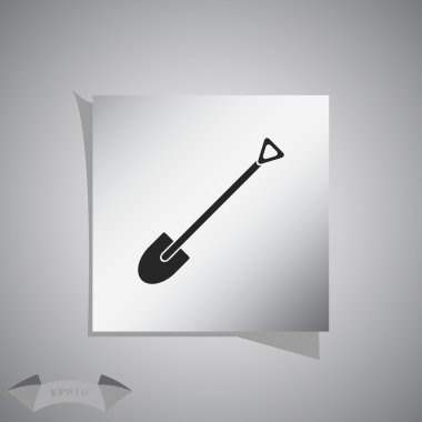 kürek vektör simgesi