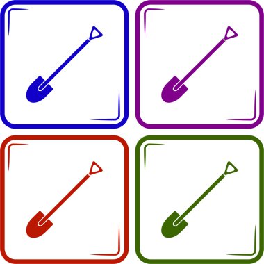 kürek vektör simgesi