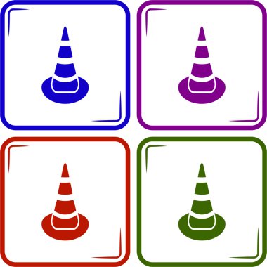 Tıkanıklık vektör simgesi