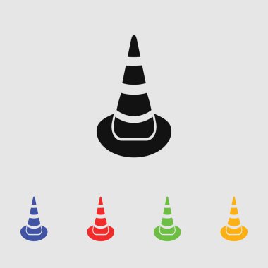 Tıkanıklık vektör simgesi