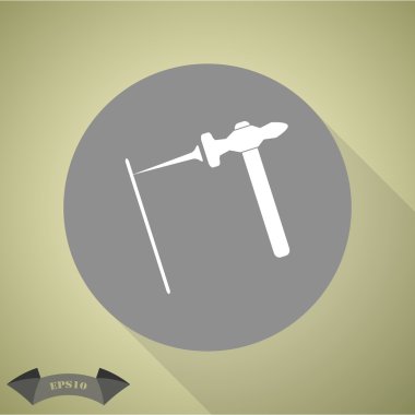 Sürücü için çekiç çivi