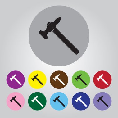 Simge çekiç / çekiç simge vektör / çekiç simge resim / çekiç simge görüntüsünü / çekiç simgesini grafik / çekiç simgesi sanat 