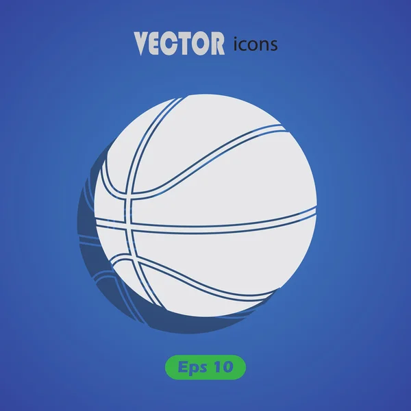 Basketball sport icon — Stock Vector