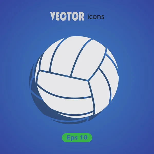 Volleyball sport icon — Stock Vector