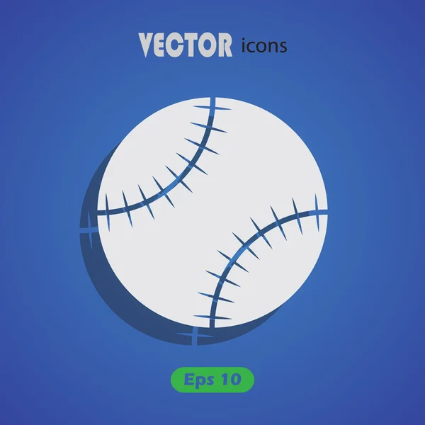 Baseball-Sport-Ikone — Stockvektor