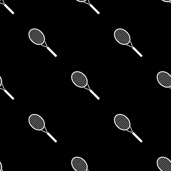 Raquette de tennis icône du sport — Image vectorielle