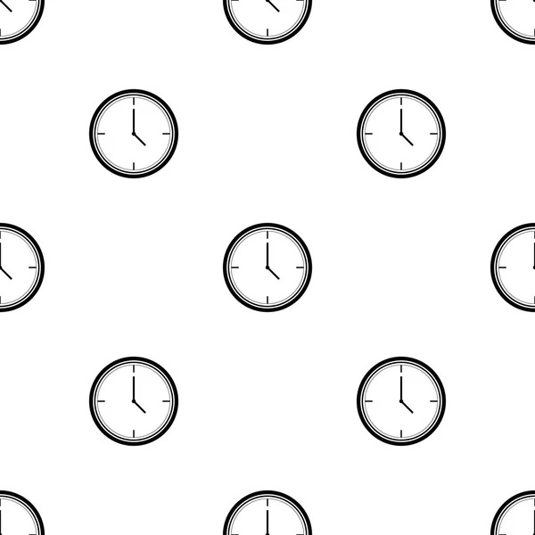 Icono del reloj, ilustración vectorial — Vector de stock