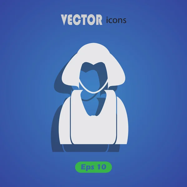 Icono de vector para web y móvil — Vector de stock